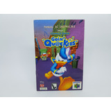 Apenas O Manual - Donald Duck Goin Quackers Nintendo 64 - Br