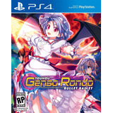 Touhou Genso Rondo Bullet Ballet Playstation 4 Ps4 Standard