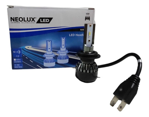 Kit 2 Lamparas Led H7 12v 6000k Neolux By Osram Blanco Frio