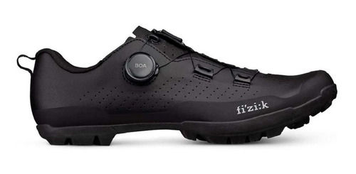 Sapatilha Mtb Fizik X5 Terra Atlas Ajuste Boa Preta Ciclismo