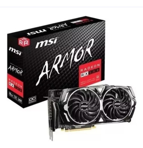 Msi Rx 580 Armor Oc Excelente Estado 