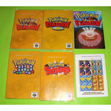 Manuales Pokemon Para Nintendo 64 N64 (mr2023)  $2000 Lote