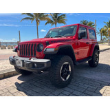 Jeep Rubicon V6 3.6lts 2020 Rojo