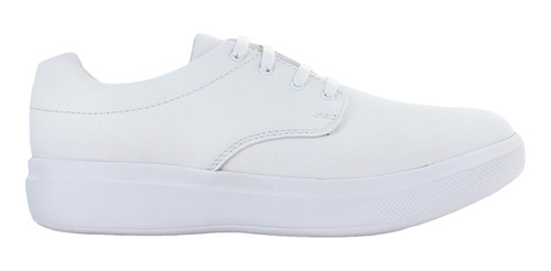 Gala Zapato Confort Enfermeria Piel Blanco Juevenil 82439