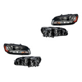 Par Juego Faros Volkswagen Passat 2012 - 2014 Depo Sxc