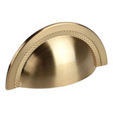 Puxador Para Móvel Concha Shell Gold Escovado 64mm - Zen