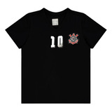 Camisa Infantil Corinthians Decote V Cr0343 Revedor