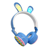 Auriculares Inalambricos Niños Vincha Orejas Conejo Popit