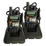 Handy Baofeng Uv5ra 5w Kit X2 Uhf Vhf Bibanda Radio