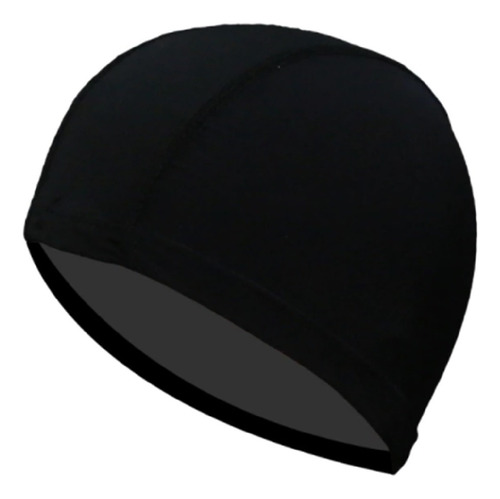 Gorro Natación Unisex Naylon Licra Piscina Baño Adulto Niño Color Negro