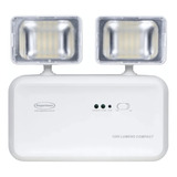 Luminaria Bloco Emergencia Segurimax 2 Farois Branco