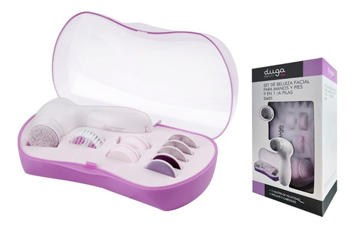 Set D601 Belleza Facial Para Manos Y Pies 9 En 1 Duga