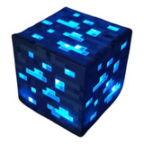 Hhn Lámpara De Minecraft Creative Night Light Cube Miner