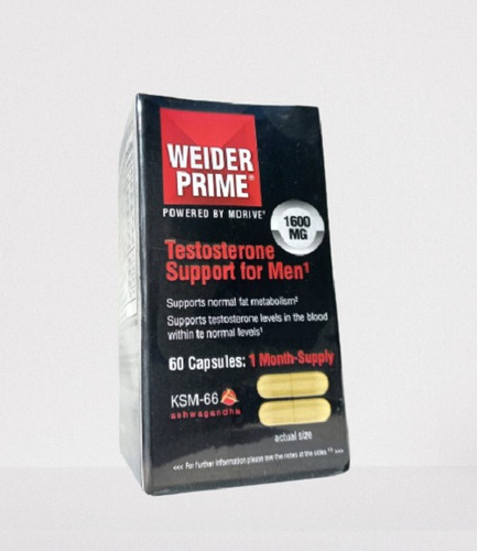 Testo Weider Prime Black ! Importado Usa ! 1600 Mg ! 