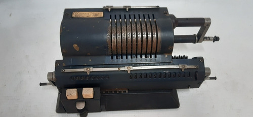 Calculadora Antiga Sueca Funcionando ( Only Wood359)