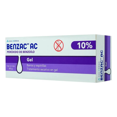 Benzac Ac Gel 10 %, 1 Tubo 60 G | Meses sin interés