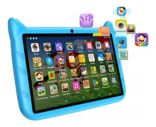 Tablet Infantil 7  Bdf Kids 4gb Ram 64gb Quad Core 4000mah