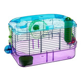 Jaula Hamster Crittertrail Led Iluminada Hamstera Kaytee