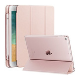 Infiland iPad 9.7 2018 Case With Apple Pencil Holder