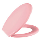 Assento Sanitário Oval Plástico Rosa 1 Astra