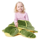 Morismos Peluche De Tortuga Gigante De 33 Pulgadas, Juguete.