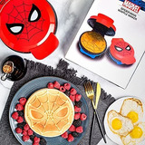 Uncanny Brands Marvel Spiderman Waffle Maker - Máscara De Sp
