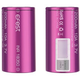 Duas Baterias Recarregáveis Efest 10a 18350 1200mah Original