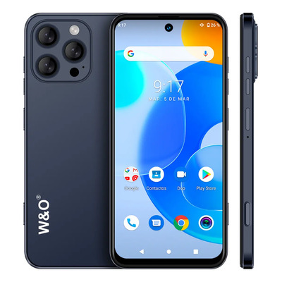 W&O X16 smartphone 4g lte Android dislocked with doble sim 8 gb Ram + 128 GB Rom 6.56 inch battery of 5200 mah cámara de 13 MP + cámara de 26 mp | Envío gratis