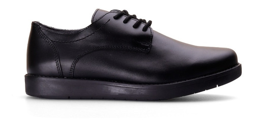 Zapato Escolar Chabelo C330-a Piel Negro Liso 22-25 Gnv®