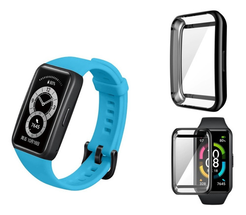 Pulsera Repuesto Para Huawei Band 6 + Funda Protectora