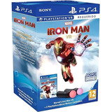 Marvel's Iron Man Vr + Ps Move Controller Twin Pack - Ps4