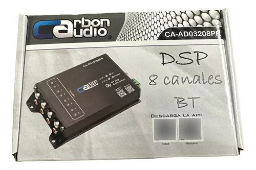 Procesador Digital De Audio Dsp Bluetooth Carbon Audio 8ch