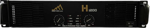 Amplificador Montana H-1200