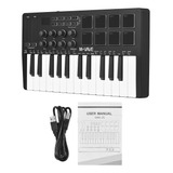 Controlador Midi, Teclado, Retroiluminados, Minipads Sensiti