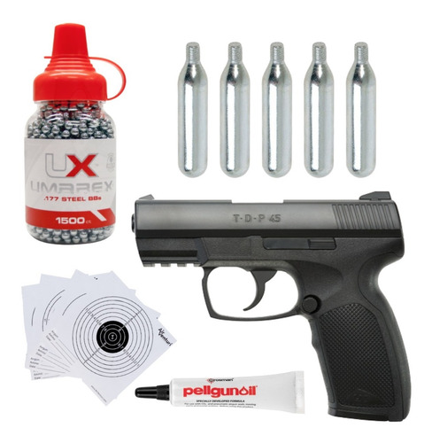 Umarex Tdp 45 Tipo Glock .177 Bbs Co2 Xchws C