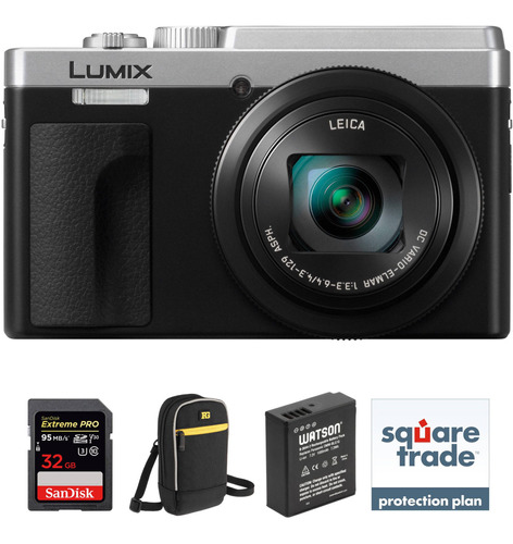 Panasonic Lumix Dczs80 Digital Camara Deluxe Kit (silver)