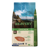 Alimento Bravery Chicken Mini Puppy 7 Kg