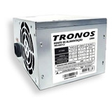 Fonte Para Pc Tronos 230w Real 24 Pinos Trs-230 Bivolt Cor Prateado