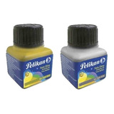 Tinta China 15 Ml Pelikan Plateado Y Dorado 