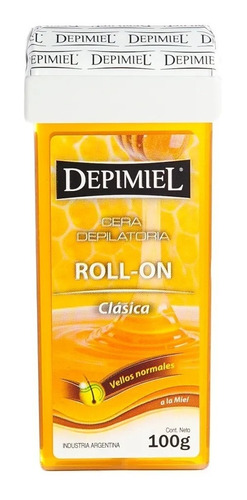 Cera Roll On Depimiel X 100grs Clasica - Miel