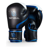 Guantes De Boxeo Sanabul 14 Oz Black/metallic Blue