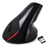 Mouse Optico Vertical Inalambrico Recargable Ergonómico