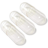 Capsulas Vacias De Gelatina #0 Transparentes X1000