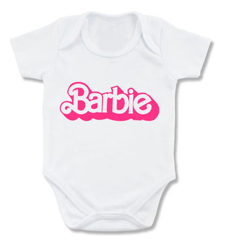 Mameluco Logo Barbie Body Bebe