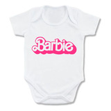 Mameluco Logo Barbie Body Bebe