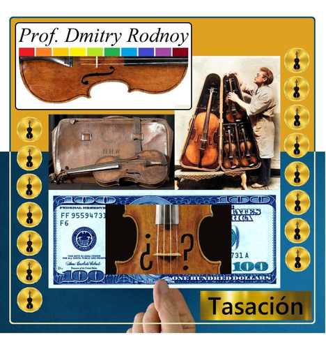 Evaluación Tasación Violoncello Antiguo Prof. Dmitry Rodnoy