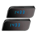 Paquete X2 Camaras Secreta Reloj 1080p Hogar Seguridad 24/7