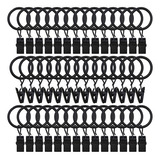 42pcs Anillos Cortina Con Clips Para Varilla 5/8 Pulgadas