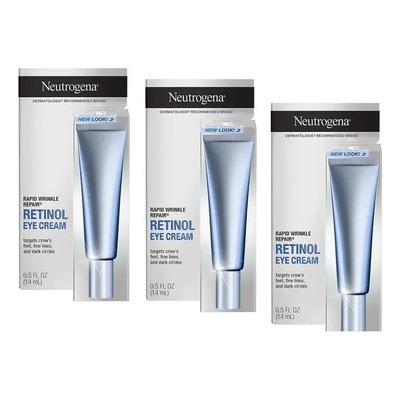 Neutrogena Reparación De Arrugas Crema De Ojos Retinol 3pack Tipo De Piel Todo | Envío gratis