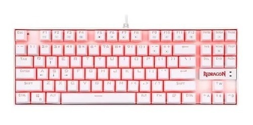 Teclado Redragon Usb Gamer Kumara Mecanico Switch Brown